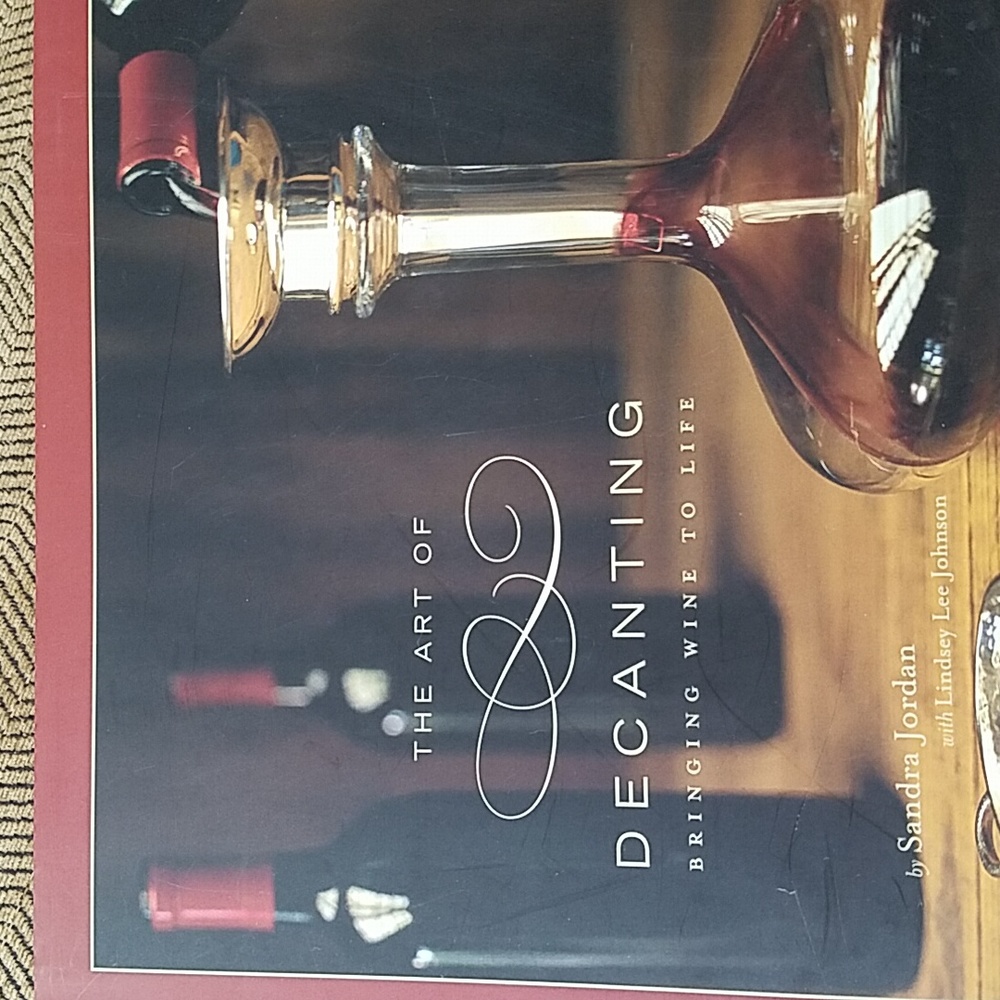 BEV'S BOOKS  - THE ART OF DECANTING - BRINGING WINE TO LIFE